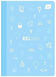 Opakowanie Zeszyt A5/60K kratka PP Religia (10szt)