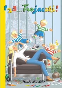 Okładka książki 1 2 3 Trojaczki - uszkodzone