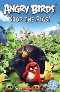 Okładka książki Angry Birds: Stop the Pigs! Reader Level 2 + CD