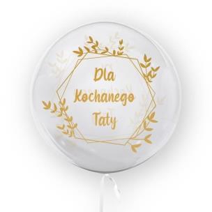 Opakowanie Balon 45cm Dla kochanego taty TUBAN