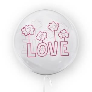 Opakowanie Balon 45cm Love TUBAN