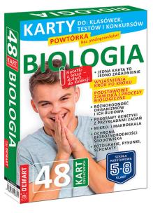 Okładka książki BIOLOGIA. Karty edukacyjne