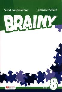 Brainy 8 Zeszyt do języka angielskiego MACMILLAN. Autor: McBeth Catherine. Multiszop.pl Okładka książki Brainy 8 Zeszyt do języka angielskiego MACMILLAN