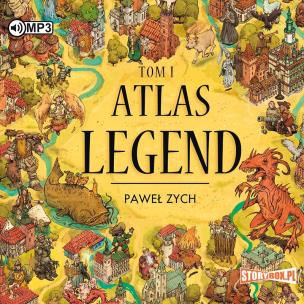 CD MP3 Atlas legend. Tom 1. Autor: Bartłomiej Grzegorz Sala;Witold Vargas;Paweł Zych. Multiszop.pl Okładka książki CD MP3 Atlas legend. Tom 1