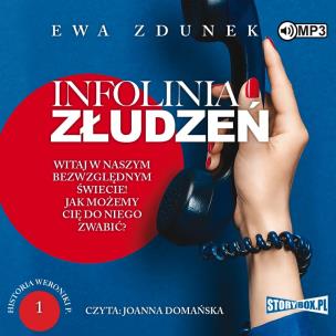 Okładka książki CD MP3 Infolinia złudzeń. Historia Weroniki P. Tom 1
