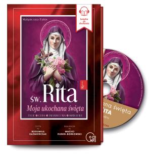 Okładka książki CD MP3 Moja ukochana święta Rita