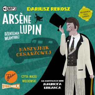 Okładka książki CD MP3 Naszyjnik cesarzowej. Arsène Lupin dżentelmen włamywacz. Tom 4