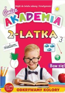 Okładka książki Ćwicz Akademia 2-latka