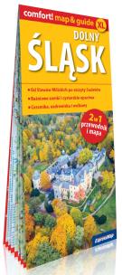 Dolny Śląsk; laminowany map&guide (2w1: przewodnik i mapa). Autor:   Praca zbiorowa. Multiszop.pl Okładka książki Dolny Śląsk; laminowany map&guide (2w1: przewodnik i mapa)