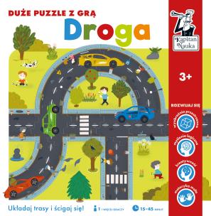 Opakowanie Duże puzzle z grą Droga Kapitan Nauka