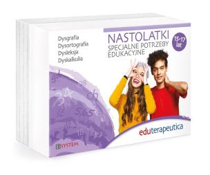 Eduterapeutica Nastolatki. Autor:   Praca zbiorowa. Multiszop.pl Okładka książki Eduterapeutica Nastolatki