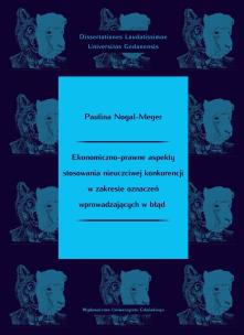Okładka książki Ekonomiczno-prawne aspekty stosowania..