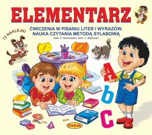 Okładka książki Elementarz ćwiczenia w pisaniu liter i wyrazów