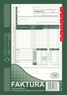 Opakowanie Faktura wzór uproszczony...124-3E