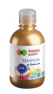 Opakowanie Farba Happy Color Tempera 300 ml - złoty