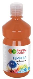 Opakowanie Farba tempera Premium 500ml brązowa HAPPY COLOR