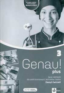 Okładka książki Genau plus 3 Ćwiczenia + kod LEKTORKLETT