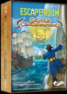Okładka książki Gra Escape Room Skarb Czarnobrodego