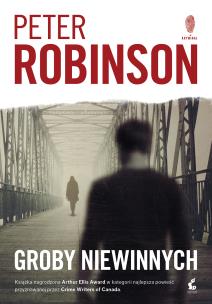 Groby niewinnych - uszkodzone. Autor: Robinson Peter. Multiszop.pl Okładka książki Groby niewinnych - uszkodzone