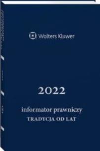 Opakowanie Informator Prawniczy 2022 Tradycja Granatowy