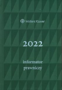 Opakowanie Informator Prawniczy 2022 Zielony A5