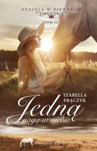 Okładka książki Jedną nogą w niebie/Duże litery'