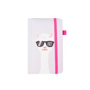 Opakowanie Kalendarz 2021 kieszonkowy A6 Lama