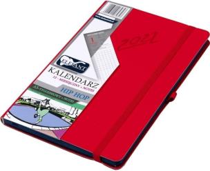 Opakowanie Kalendarz 2022 A5 Tyg. Hip Hop czerwony ELEFANT