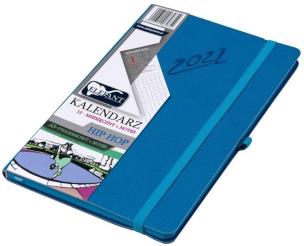 Opakowanie Kalendarz 2022 A5 Tyg. Hip Hop niebieski ELEFANT