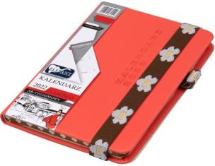 Opakowanie Kalendarz 2022 A6 Tyg. Flamenco pomarańczowy