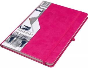 Opakowanie Kalendarz 2022 B5 Tyg. Jazz różowy ELEFANT