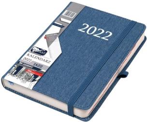 Opakowanie Kalendarz 2022 B6 Dzienny Jazz jeans ELEFANT