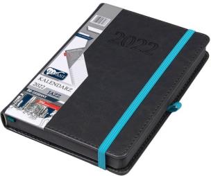 Opakowanie Kalendarz 2022 B6 Dzienny Jazz szary ELEFANT