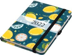 Opakowanie Kalendarz 2022 B6 Tyg. Hip Hop cytryna ELEFANT