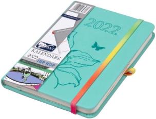 Opakowanie Kalendarz 2022 B6 Tyg. Hip Hop miętowy ELEFANT