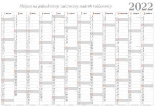 Opakowanie Kalendarz 2022 Biurowy Planer BF03