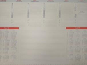 Opakowanie Kalendarz 2022 Biuwar A2 (30 kart)