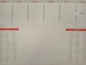 Opakowanie Kalendarz 2022 Biuwar B3 Mały (30kart)