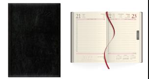 Opakowanie Kalendarz 2022 Dzienny A5 2022 Czarny Sk2-1