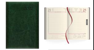Opakowanie Kalendarz 2022 Dzienny A5 2022 Zieleń SK2-1
