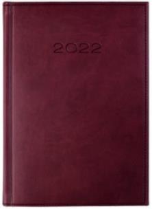 Opakowanie Kalendarz 2022 Dzienny A5 Vivella Bordowy 21D-02