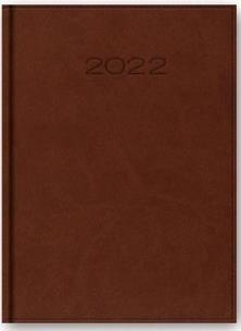 Opakowanie Kalendarz 2022 Dzienny A5 Vivella Brązowy 21DR-01