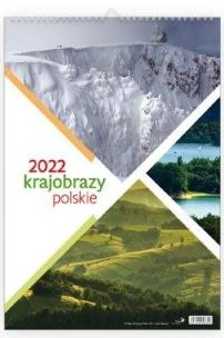 Opakowanie Kalendarz 2022 Ścienny Krajobrazy polskie