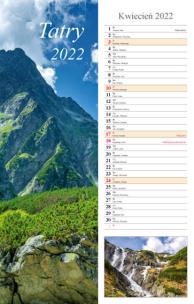 Opakowanie Kalendarz 2022 Ścienny paskowy Tatry RADWAN