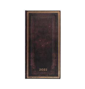 Opakowanie Kalendarz 2022 Slim Black Moroccan Horizontal DE7684-1