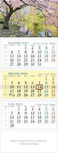 Opakowanie Kalendarz 2022 Trójdzielny Park KT5