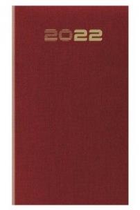 Opakowanie Kalendarz 2022 Tygodniowy Standard rubinowy