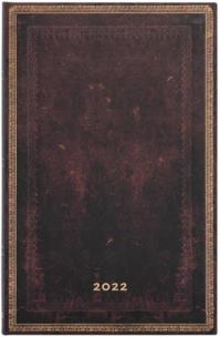 Opakowanie Kalendarz książkowy maxi 2022 12M Black Moroccan