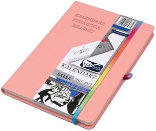 Opakowanie Kalendarz Pedag. 2021/2022 A5 Tyg. Salsa morelowy