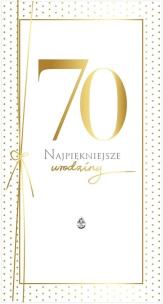 Opakowanie Karnet PM-196 Urodziny 70